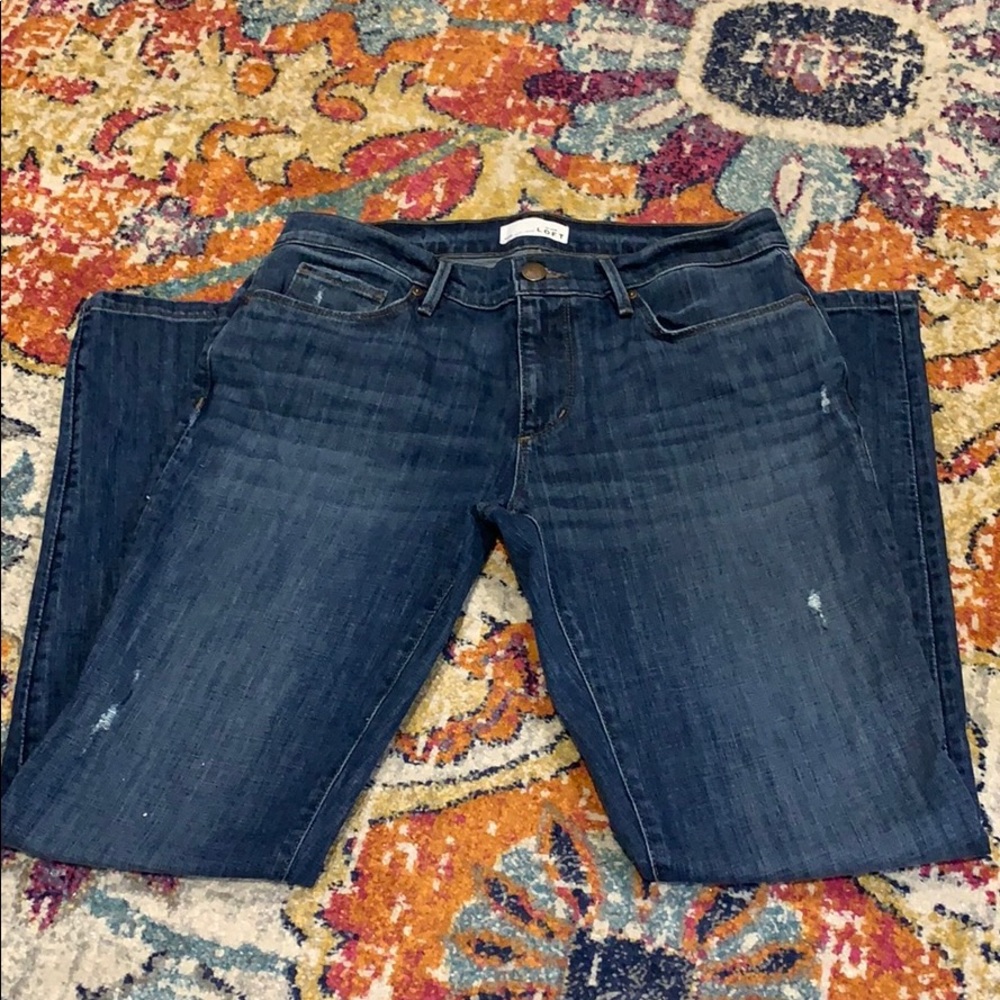 Loft Relaxed Skinny Jeans